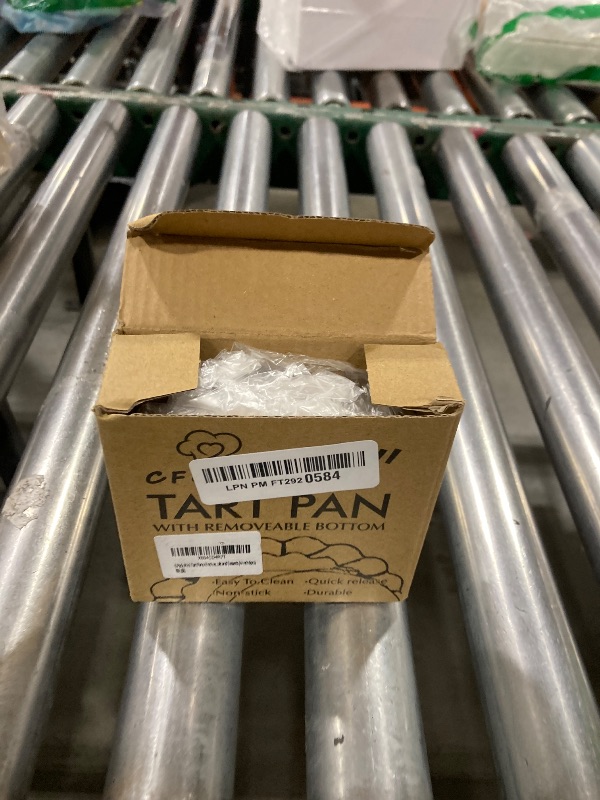 Photo 1 of CFGUK 6 Pack Mini Tart Pans 4 Inch with Removable Bottom Round Non-stick Deep Quiche Pan, Heavy Duty Fluted Side for Pies, Egg Tart Molds for Baking, Mousse Cakes, Fruit and Desserts (4 Inch 6pcs)