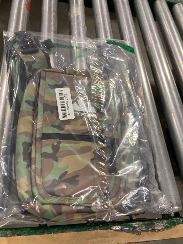 Photo 1 of FROSTY PEAKS Minimalist outdoor, Chest Pack with Easy-Access Phone Pouch, Dual-Side Pockets, (Camo)