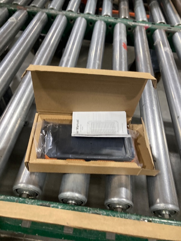 Photo 1 of Durecopow Solar Charger Power Bank 20,000mAh, Portable Charger, 4 Cables 3 Ports Fast Charging External Battery Pack with USB C for Cell Phones, Solar Panel Charger with Dual Flashlight for Camping