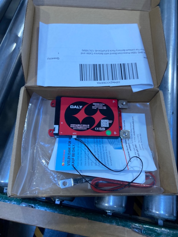 Photo 1 of DALY 4S-16S BMS 15A to 200A Protection Board with Balance Wire and Temperature Sensor for Lithium Battery Pack?LifePO4 4S 12V,100A?