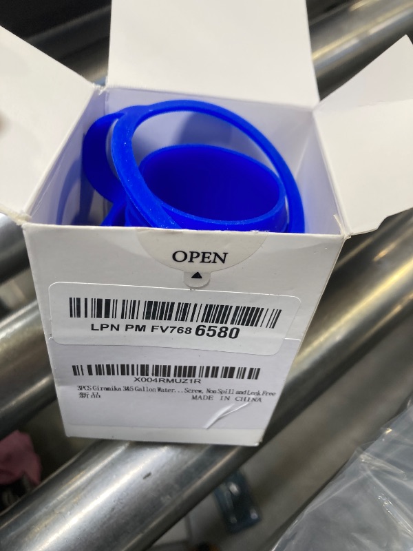 Photo 1 of 3PCS Giramika 3&5 Gallon Water Jug Cap, Reusable Replacement Silicone Jug Cover, Water Bottle Caps for 2.16in/55mm Standard/Screw, Non Spill and Leak Free