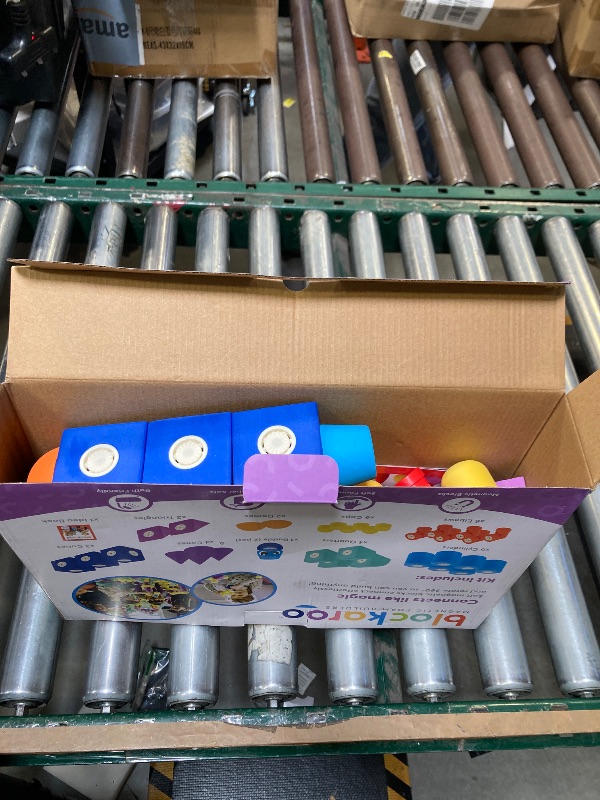 Photo 1 of Blockaroo Magnetic Foam Building Blocks - 35-Piece Castle, Bath Toys for Toddlers, Preschool Toys, Bathtub Toys, Sensory Toys, Blocks for Toddlers 3-5, Engineering Toys for Kids 3-5, Bath Blocks