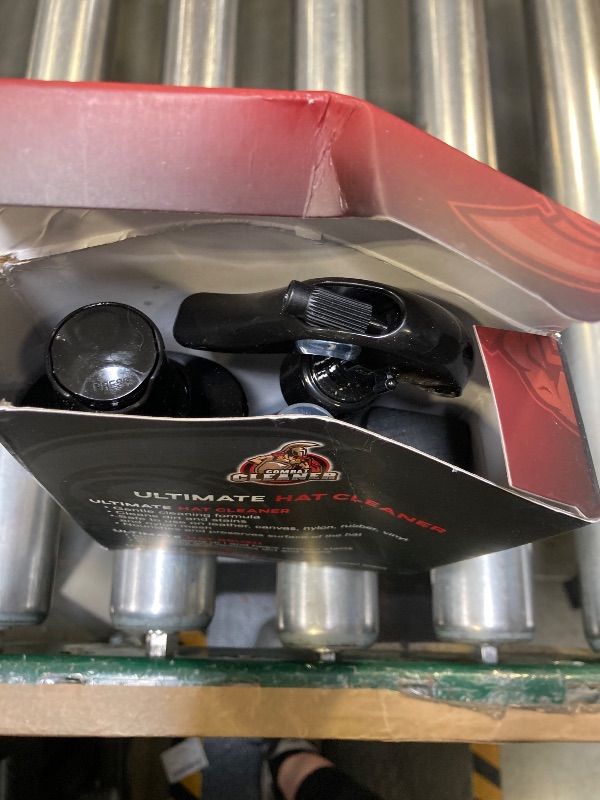 Photo 1 of Combat Cleaner Ultimate Hat Cleaning Kit for All Types of Hats - Hat Cleaner with Brush and Deodorizer - Hat Stain Remover for Baseball Cap, Cowboy Hats and More