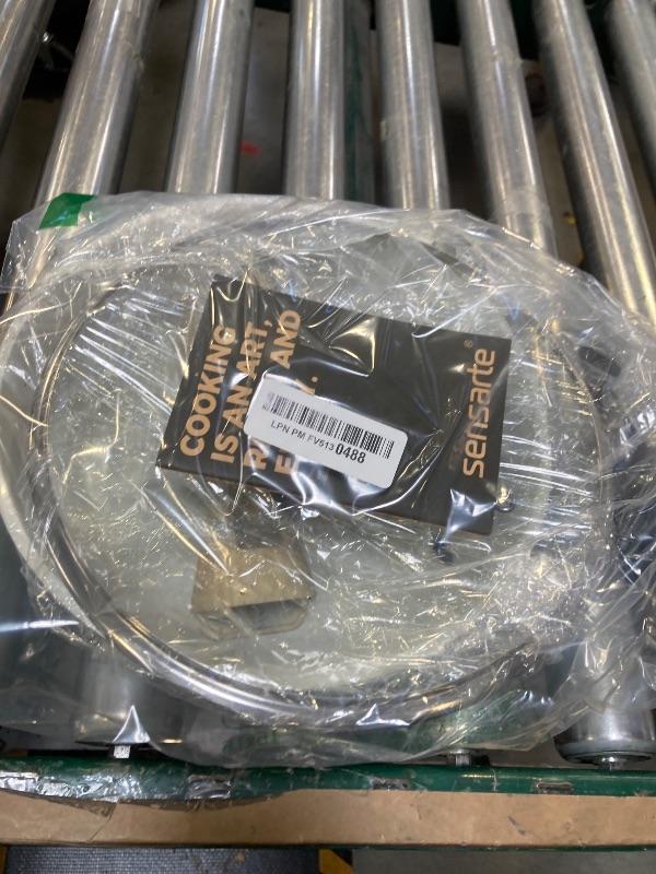 Photo 1 of SENSARTE Nonstick Ceramic Frying Pan Skillet with Lid, 9.5 Inch Omelet Pan, Healthy Non Toxic Chefs Pan, Induction Compatible Egg Pan with Heat Resistant Handle, Free of Intentionally Added PFAS/PTFE