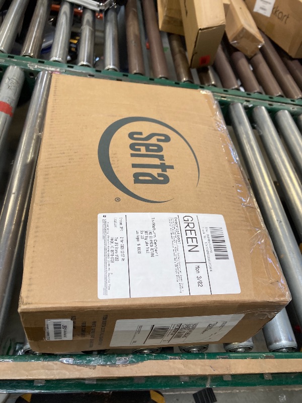 Photo 1 of Serta Goose Feather Down Fiber Cotton Comforter Queen Size - 100% Cotton Duvet Insert - Hotel Luxury Hypoallergenic Bedding Comforter All Season Medium Warmth 90 x 90 Inch White