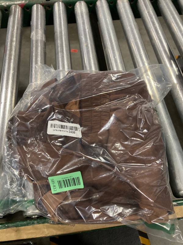 Photo 1 of PRETTYGARDEN Faux Suede Bomber Jacket Women Fall Fashion 2026 Casual Zip Up Oversized Trendy Winter Clothing Outerwear Coats (Brown,Medium)