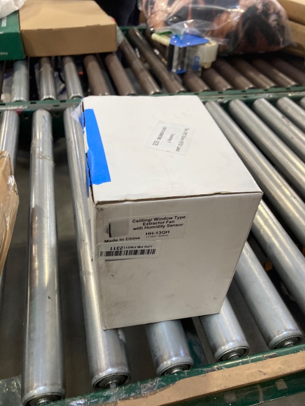 Photo 1 of Hehou 5.9 Inch Bathroom Exhaust Fan with Humidity Sensor and Timer 110 CFM Powerful Ceiling or Wall Mount Vent Fan for Bathroom Basement Loft Garage