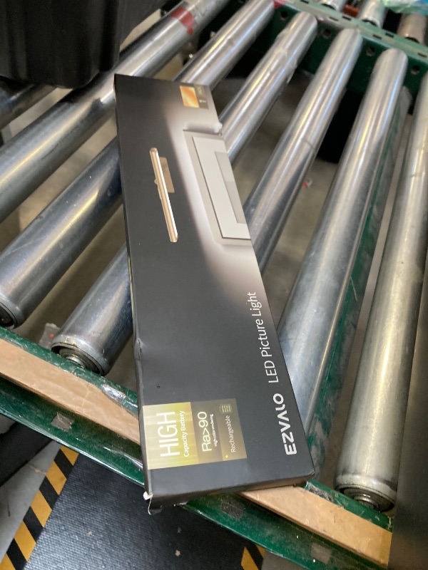 Photo 1 of EZVALO Picture Light for Wall, 4800mAh Rechargeable Wireless Remote Lights, 16'' Dimmable Magnetic LED Art Painting Light with 3 Color Temps, Display for Gallery, Living Room, Bedroom, Hallway (Gold)