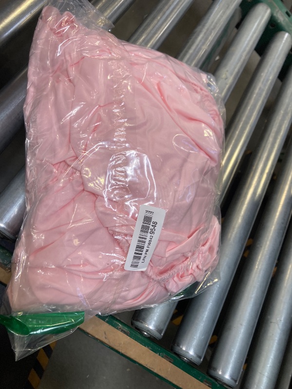 Photo 1 of Breling Kids Air Mattress Fitted Sheets Compatible with Intex Cozy Kidz (Sheet Only) Toddler Inflatable Mattress Sheets for Kids Sleepover Party Travel Camping Airbed(Pink,2 Pcs)