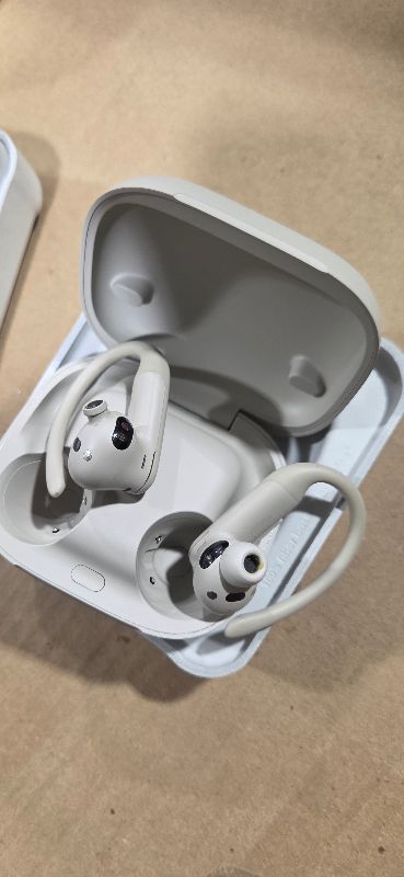 Photo 1 of Beats Powerbeats Pro 2 - Wireless Noise Cancelling Workout Earbuds with Secure- Fit Earhooks, Up to 45-Hour Battery with Charging Case, Sweat & Water Resistant, Heart Rate Monitoring - Quick Sand