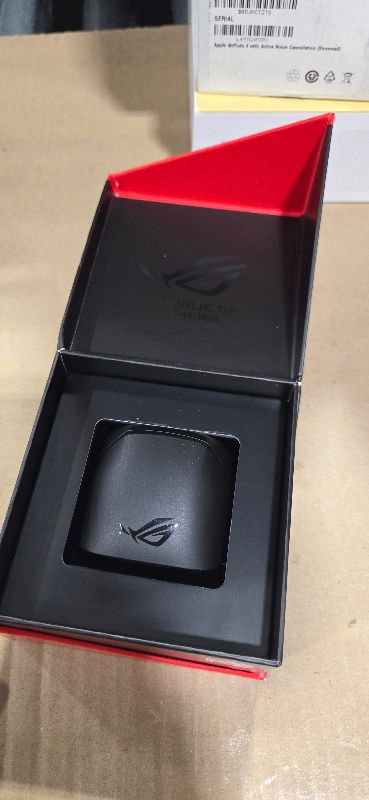 Photo 1 of ASUS ROG Cetra True Wireless SpeedNova Gaming Earbuds – Dual-Mode (BT, 2.4GHz), Dirac Opteo, Bone-Conduction AI Mic, Adaptive ANC, 46Hr Battery, for PC, PS5, PS4, Switch, Mobile, ROG Ally/X - Black