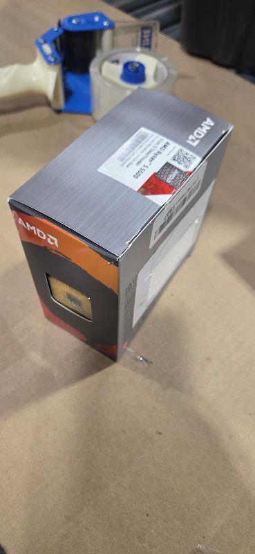 Photo 1 of AMD Ryzen 5 5500 6-Core, 12-Thread Unlocked Desktop Processor with Wraith Stealth Cooler