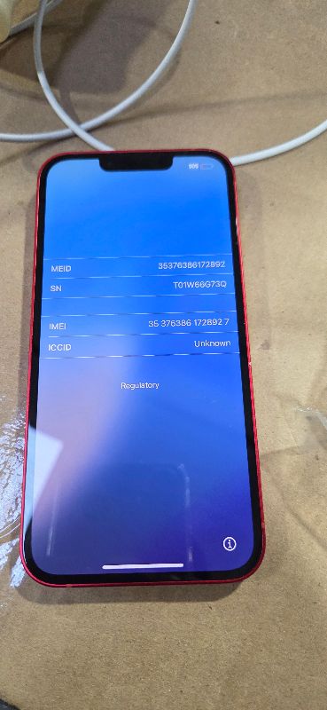 Photo 1 of Apple iPhone 13, 128GB, (PRODUCT)RED - Unlocked (Renewed)