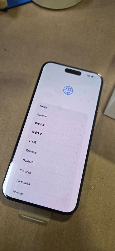 Photo 1 of Apple iPhone 15 Pro Max, 256GB, Black Titanium - Unlocked (Renewed)