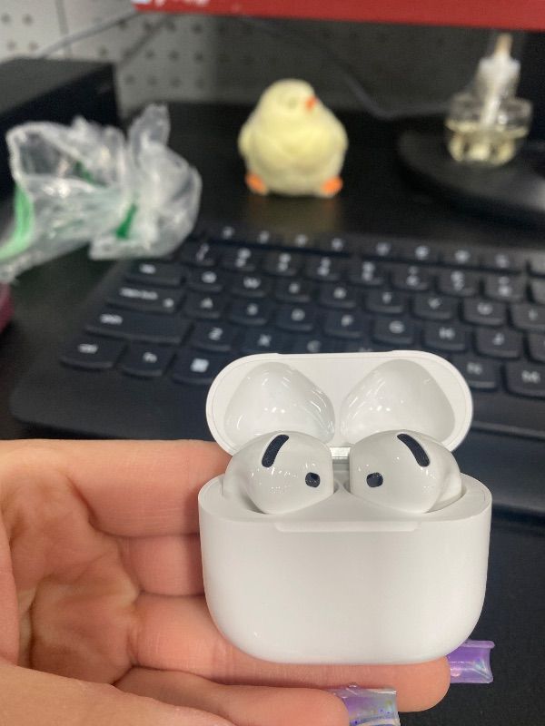 Photo 1 of Apple Airpods 4 (Renewed)