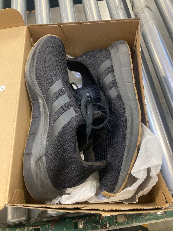 Photo 1 of adidas mens Swift Run Core Black/Core Black/Core Black 11