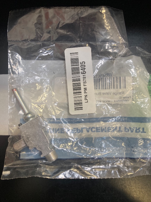 Photo 1 of General Electric WB21K12 Surface Burner Valve