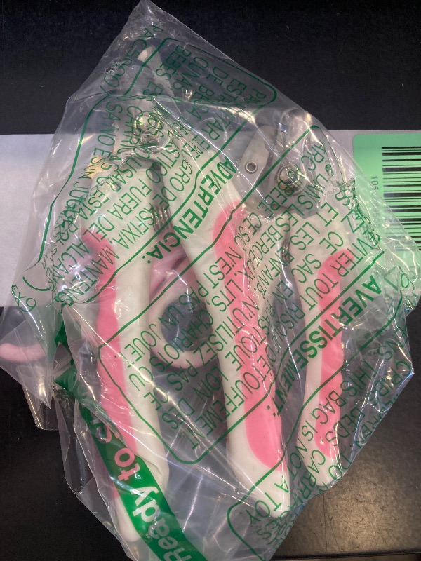 Photo 1 of 3Pcs Dogs and Cats Grooming Nail Clippers Kit Pet Claws Nail Clipper Trimmers, with Protective Guard Lock to Avoid Over Cutting, Professional Trimmers for Large and Small Cat and Dog (Pink)