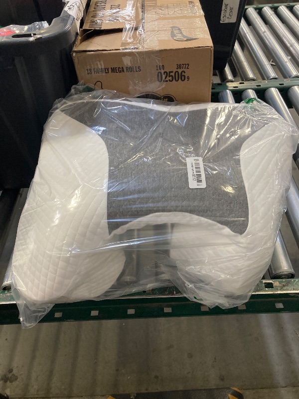 Photo 1 of Side Sleeper Pillows with Arm Holes- Memory Foam Shoulder Pillow for Side Sleepers Neck Support & Rotator Cuff Pain Relief, 2PCS Pillowcase, Ergonomic Knee, Leg, Arm Pillow for Adults (Light Grey)