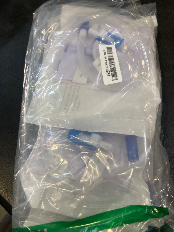 Photo 1 of 5 Pack 500ml Leg Bag with 18” Tubing – Portable & Wearable for Outdoor Activities, Travel, and On-The-Go – Leak-Proof with Adjustable Straps for Easy Drainage, Blue