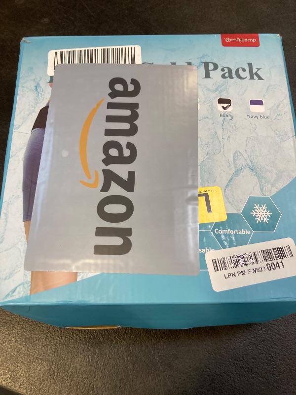 Photo 1 of Comfytemp Large Hip Ice Pack Wrap for Sciatica, Hip Replacement, Reusable Gel Ice Packs for Injuries, Fracture, Pain Relief, Cold Compress Hip Brace Physical Therapy Recovery (L/XL) - Black