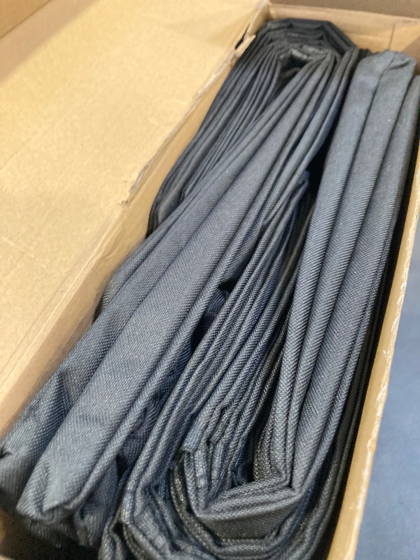 Photo 1 of 24 Pack Chair Pockets for Classrooms, 16 x 19 inch Pocket Chart Back of Chair Organizer for Kids with Name Slot, Seat Sacks for Classroom Chairs Seat Storage (Black, 24Pack)