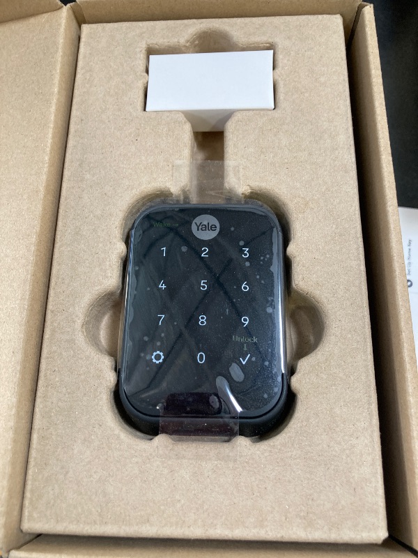 Photo 1 of Yale Assure Lock 2 Plus Deadbolt with Wi-Fi Connect, Black Suede, for Vacation Rental Hosts, YRD450-N-CB1-BSP