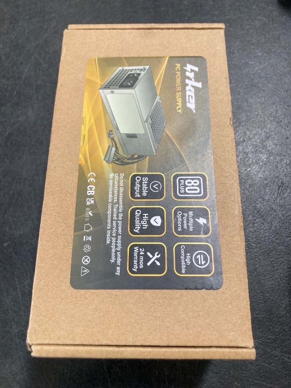 Photo 1 of 400W Desktop Power Supply Compatible with HP ProDesk 280 285 288 480 680 800 MT Series, Fits 600 G4 Systems, L04618-400 L04618-800 PA-3401-1HA PA-3401-2HA 942332-001