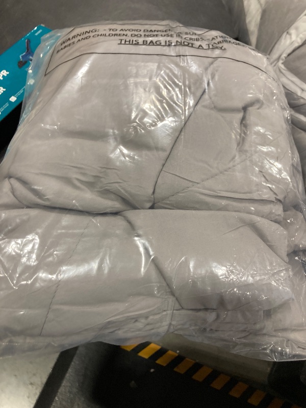 Photo 1 of Cooling Comforter Queen Size, 1PCS Reversible Cooling Blanket for Hot Sleepers and Night Sweats, Cool Blanket with Mattress Pad for Summer, Breathable & Lightweight Comforter for All Season (90"x90")