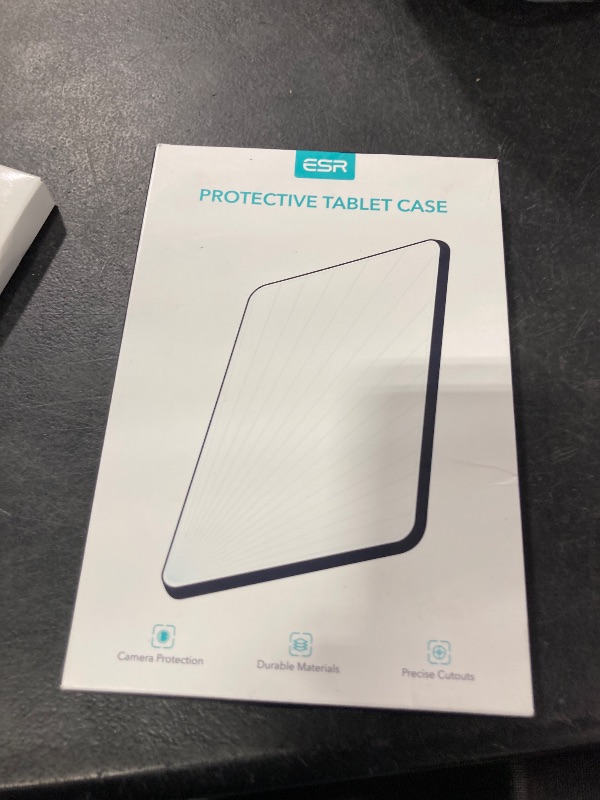 Photo 1 of ESR for iPad mini 7 A17 Pro Case, iPad mini 7th/6th Generation Case (2024/2021), Slim Trifold Two-Way Stand, Powerful Magnetic Attachment, Durable Protection, Supports Pencil Pro&Pencil(USB-C), Black