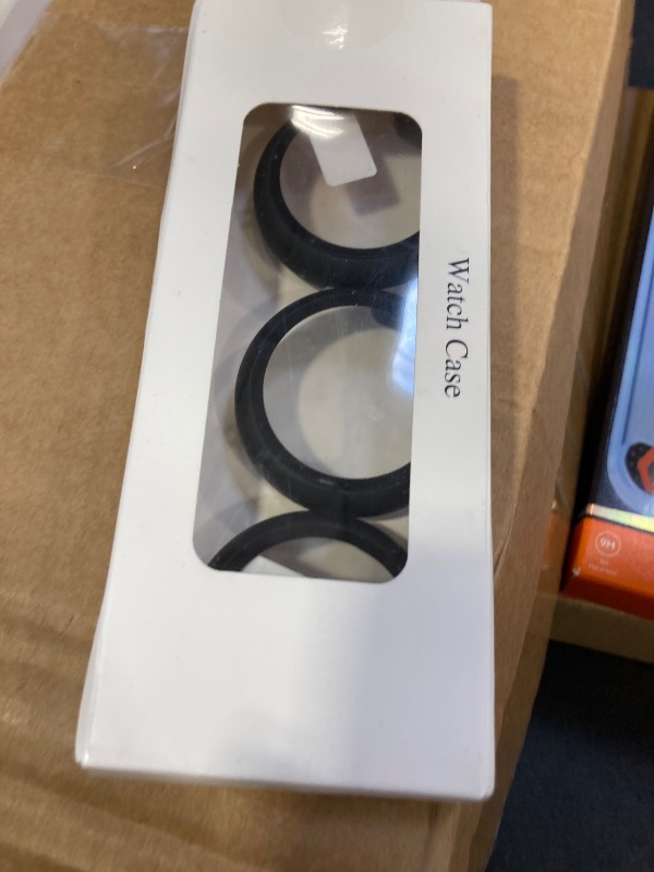 Photo 1 of 3 Pack Case with Screen Protector Compatible with Pixel Watch 3 45mm Screen Protector, High Sensitivity Shockproof Hard PC Cover for Pixel Smartwatch 3 (2024)/2/1 41mm 45mm