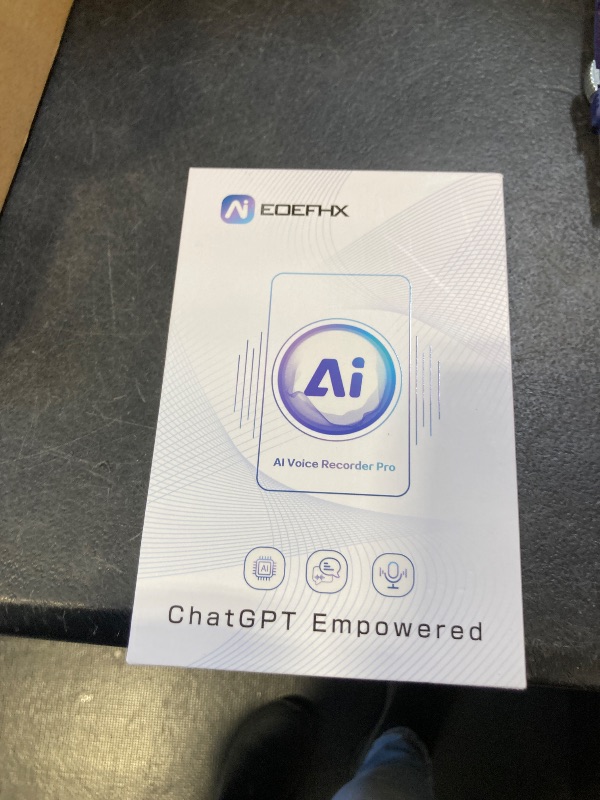 Photo 1 of AI Voice Recorder, Transcribe & Summarize with Deep AI Analysis, Support 152 Languages, App Control, AI Noise Cancellation, Upgraded Built-in MagSafe, 64GB Audio Recorder for Meetings, Lectures, Call