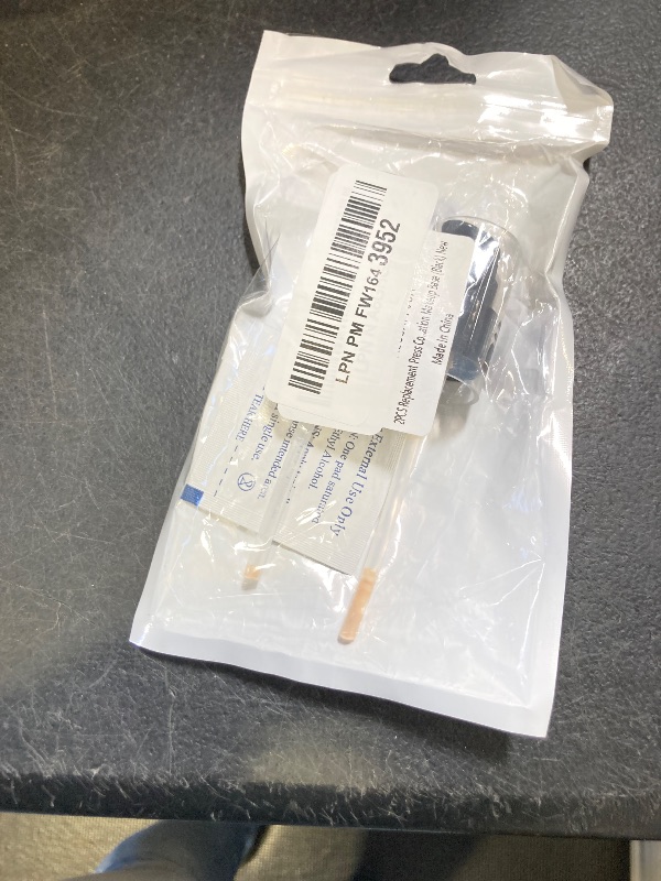 Photo 1 of 2PCS Replacement Press Cover Air Pump for Maybelline Fit Me Matte + Poreless Liquid Foundation Makeup Base (Black)