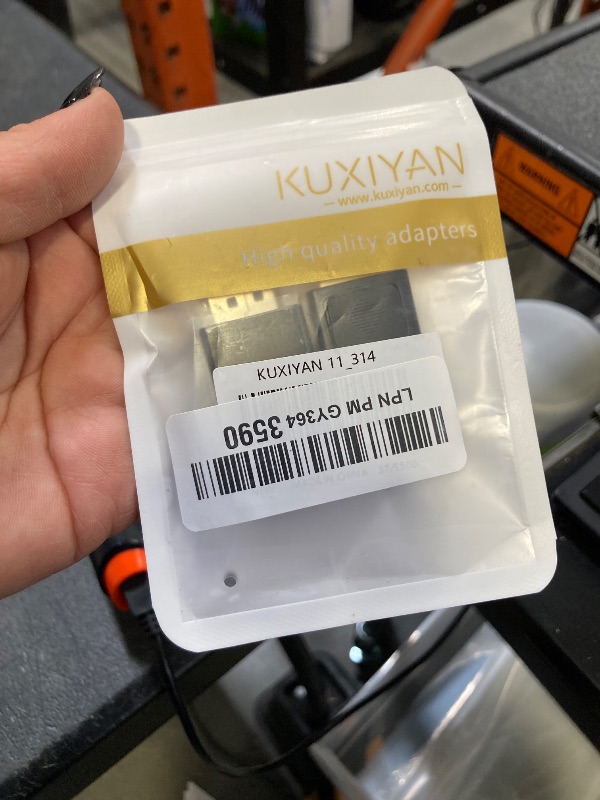 Photo 1 of 4K DisplayPort to HDMI Adapter 2-Pack,24K Gold Plated Uni-Directional Display Port DP to HDMI Passive Adapter Compatible for HP, HDTV, AMD, NVIDIA,Dell, GPU,Projector, PC,Desktop