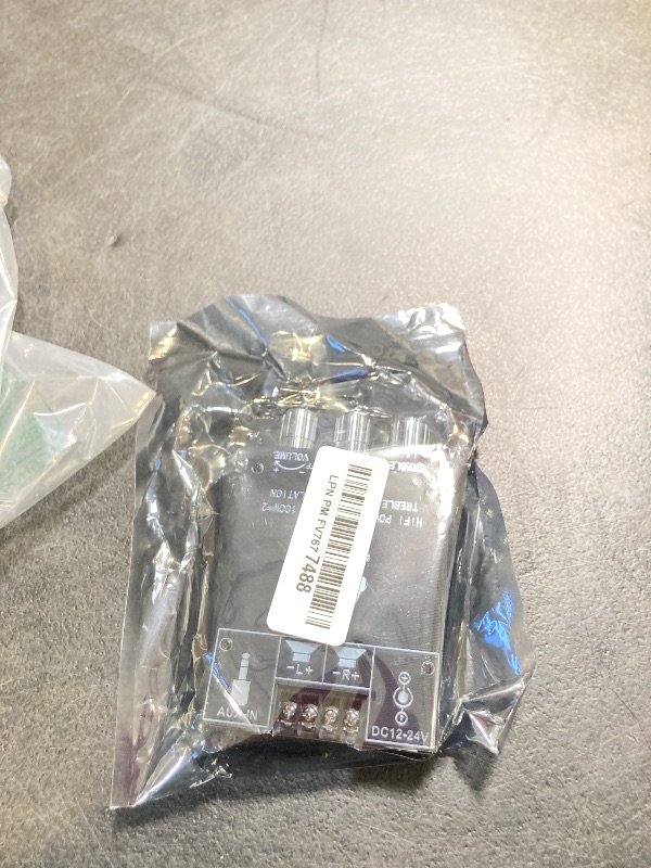 Photo 1 of 100W+100W Amplifier Board with Treble and Bass Control, DC 9-24V, BT and AUX Inputs, 2.0 Channel Stereo AMP Board for DIY Wireless Speakers, Password Free (DAJUNGUO ZK-1002T)