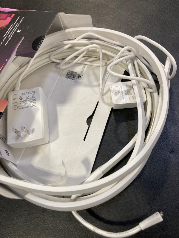 Photo 1 of Philips Hue OmniGlow 9.8-Foot Micro LED Strip Light, 2700 lm, Vibrant Color and Ambiance, Flexible Indoor Lighting, Uniform Light, Cuttable, App and Voice Control