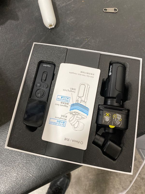 Photo 1 of FeiyuTech [Official Pocket 3 KIT Detachable 3-Axis Gimbal Stabilized Action Camera,12MP,130° FOV,1/2.3" CMOS,4K 60 Video,Magnetic,AI Tracking,for Sport/Motorcycle,Cordless (Remote Handle+Camera)