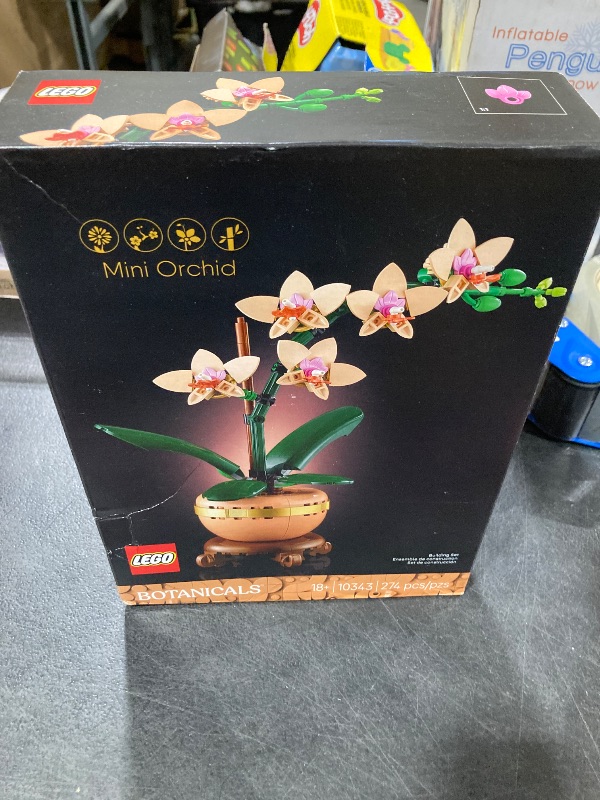 Photo 1 of LEGO Botanicals Mini Orchid Building Set - Artificial, for Home Decor, Adults Ages 18+ - Gift for Birthdays - Indoor Plant Decorations for Table, Desk, Office - 10343