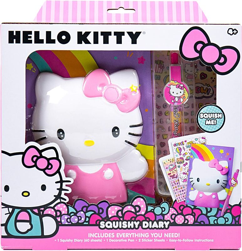 Photo 1 of Hello Kitty Create Your Own Squishy Diary by Horizon Group USA