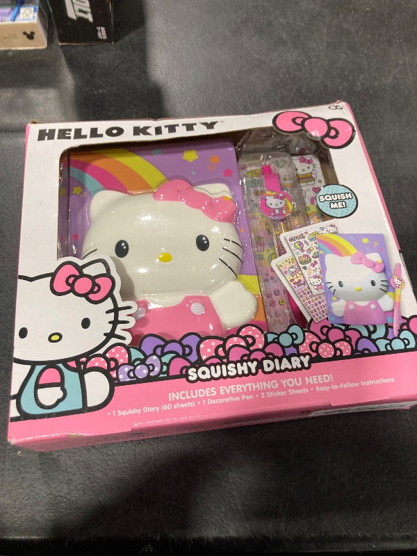 Photo 1 of Hello Kitty Create Your Own Squishy Diary by Horizon Group USA