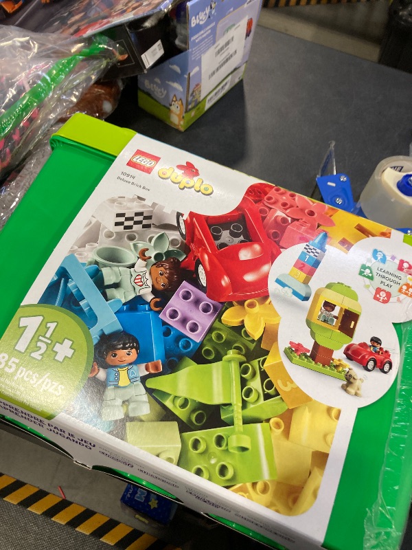 Photo 1 of LEGO DUPLO Classic Deluxe Brick Box Building Blocks - Learning & Educational Toys for Toddlers, Preschool, Ages 1.5+ Years - Gift for Birthdays - Develop Fine Motor Skills - 10914