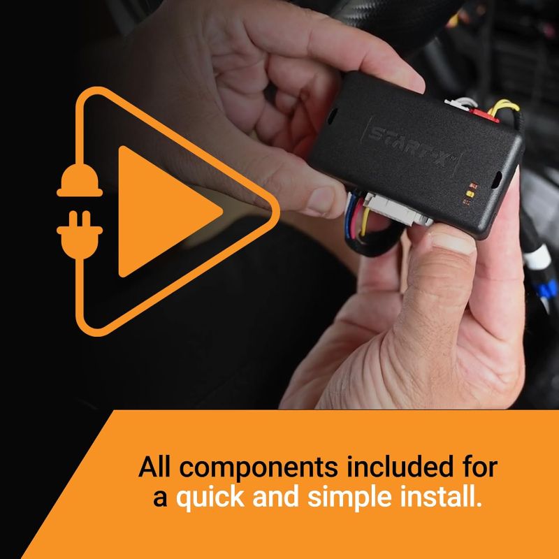 Photo 1 of Start-X Remote Starter Kit for RAM 1500/2500/3500 (2018, 2019, 2020, 2021, 2022, 2023) Trucks, All Trims | Tip-Start Key Ignition | Plug & Play Install | Lock 3X to Remote Start | Zero Wire Splicing