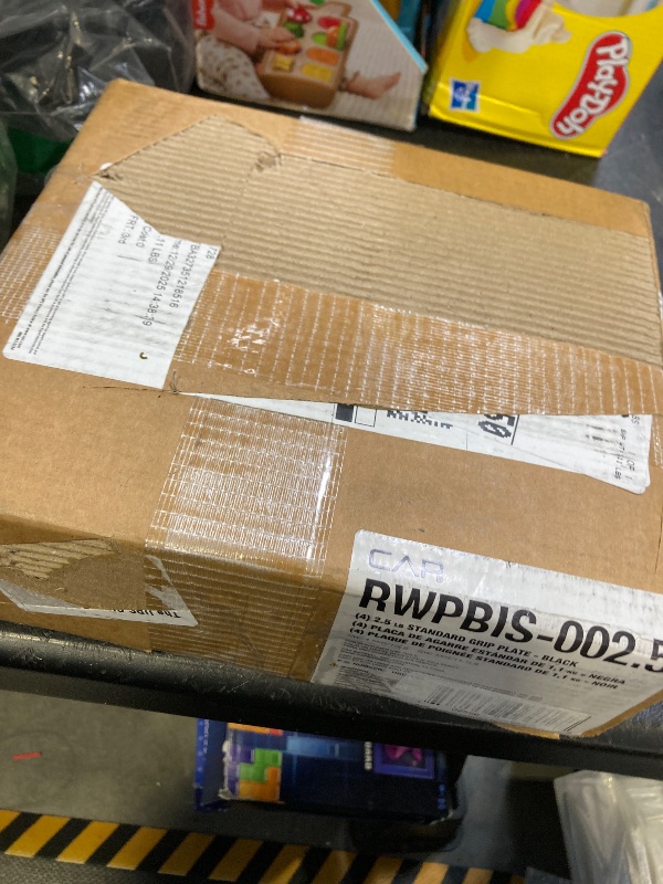 Photo 1 of 4x 2.5 LB Weight Plates 1" Inch Grip Set of 4 (10 LB Total)