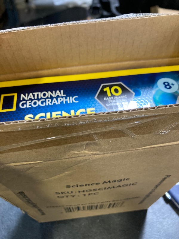 Photo 1 of Blue Marble National Geographic Magic Chemistry Set – Science Kit for Kids with 10 Amazing Magic Tricks, STEM Projects and Science Experiments, Science Toys, Great Gift for Boys and Girls 8-12