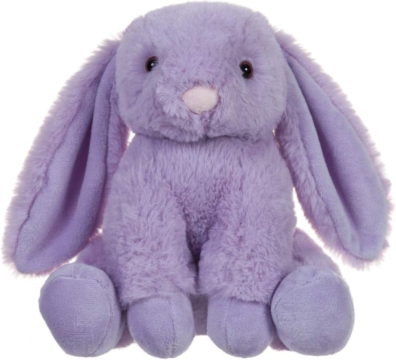 Photo 1 of Apricot Lamb Toys Plush Purple Bunny Rabbit Stuffed Animal with Fluffy Soft Ears (Purple Bunny, 8 Inches)s