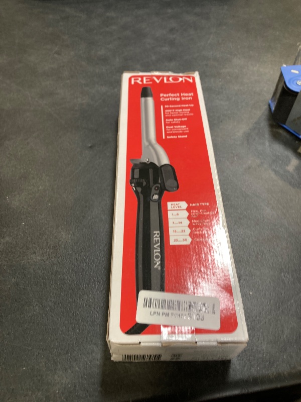 Photo 1 of Revlon Perfect Heat Triple Ceramic Curling Iron | For Silky Smooth Tight Curls (3/4 in)