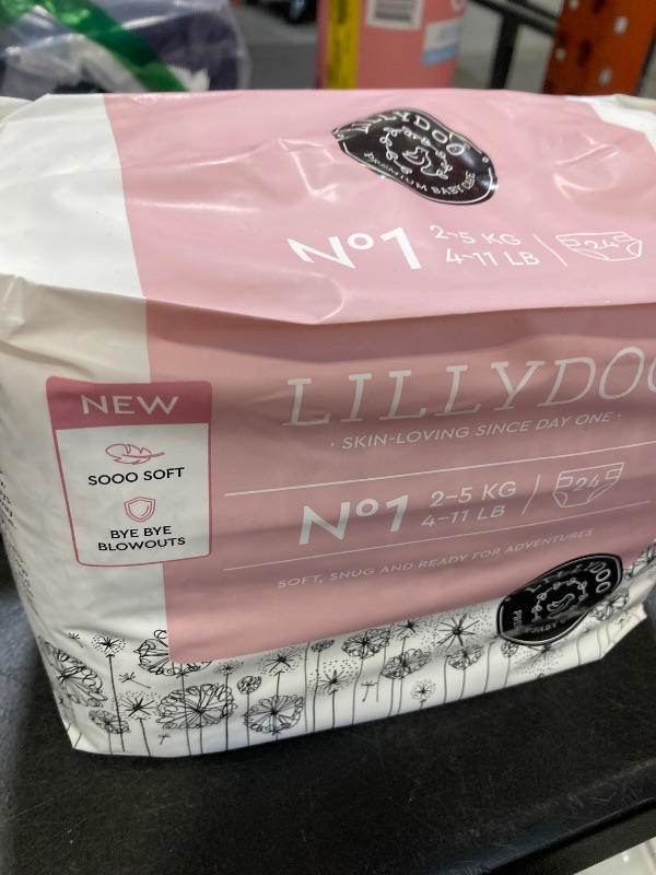 Photo 1 of LILLYDOO Baby Diapers - Size 1 -24 Count
