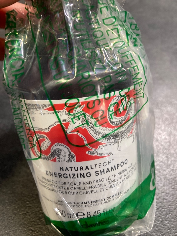 Photo 1 of Davines Naturaltech ENERGIZING Shampoo Gentle Cleansing And Protection for Fragile Or Thinning Hair, Revitalize And Energize The Scalp 8.45 Fl. Oz.