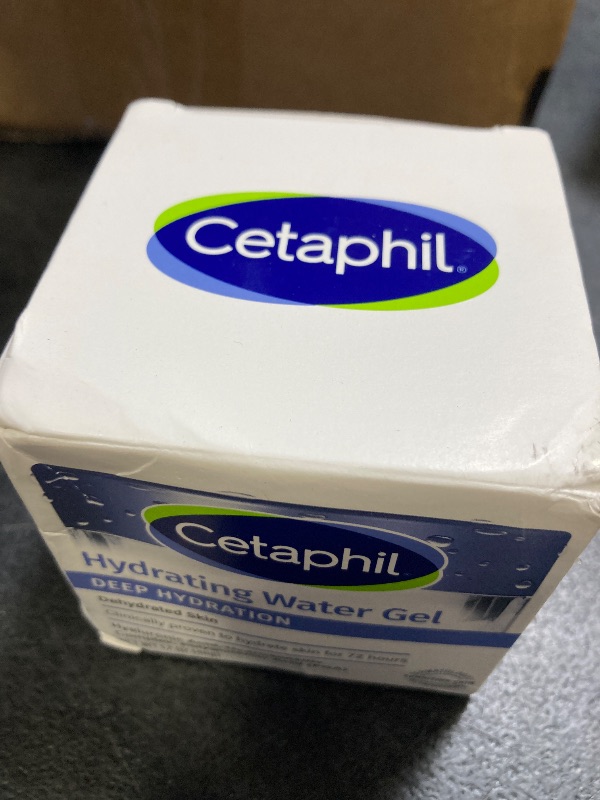 Photo 1 of Cetaphil Deep Hydration Skin Restoring Water Gel with Hyaluronic and Polyglutamic Acid, Face Moisturizer, 72 Hour Hydration, For Dry, Dehydrated Sensitive Skin, Fragrance Free, 1.7 oz, Fragrance Free