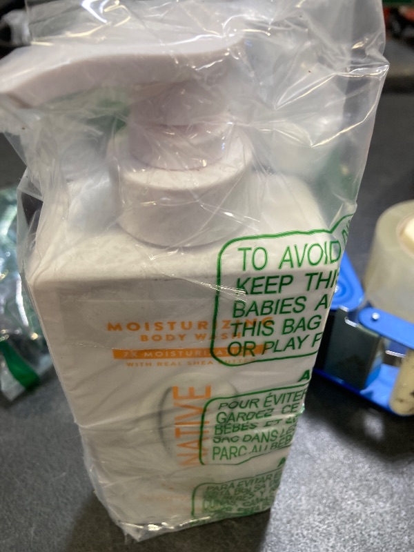 Photo 1 of Native Moisturizing Body Wash Contains Naturally Derived Ingredients | For Women & Men, Sulfate, Paraben, & Dye Free Leaving Skin Soft and Hydrated | Shea Butter & Almond 18 oz